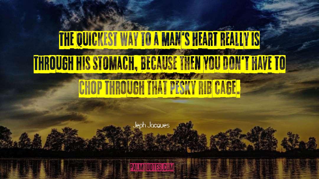 Jeph Jacques Quotes: The quickest way to a