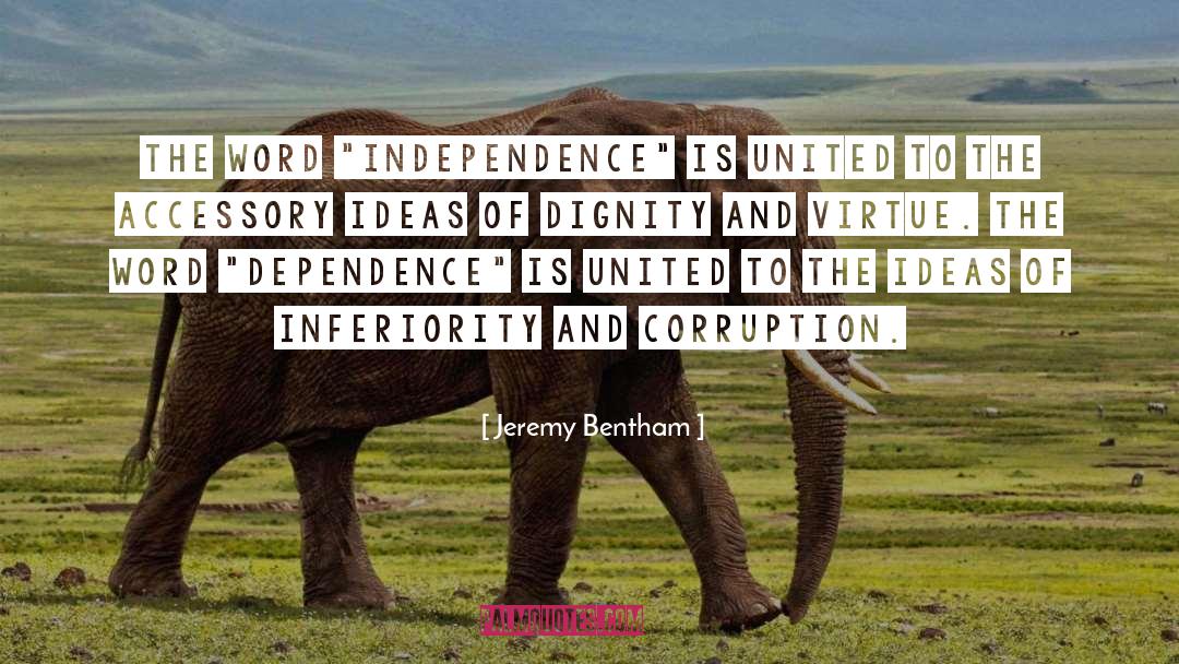 Jeremy Bentham Quotes: The word 