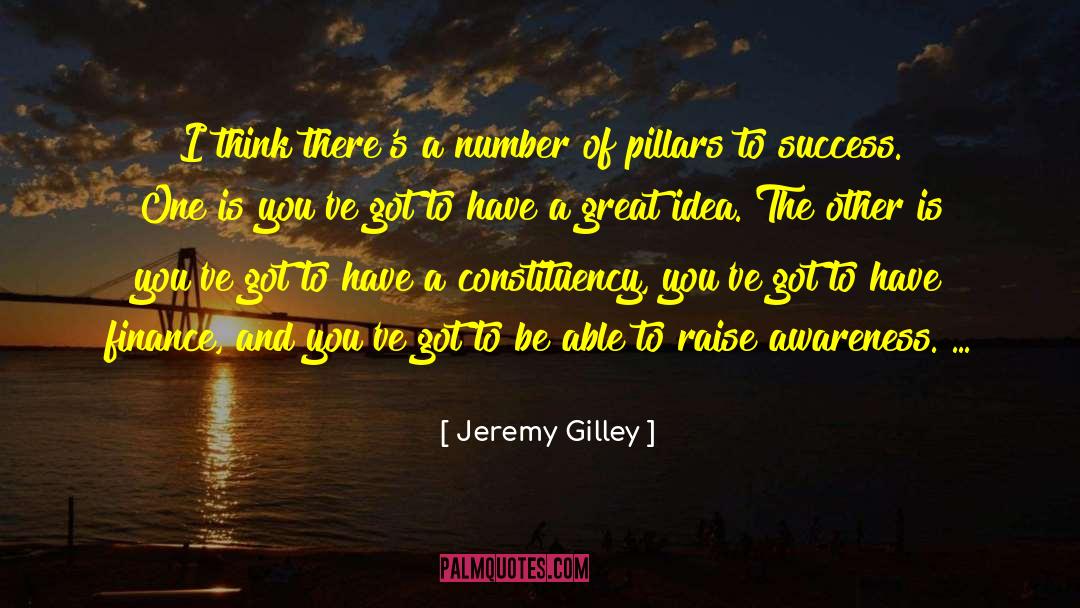 Jeremy Gilley Quotes: I think there's a number