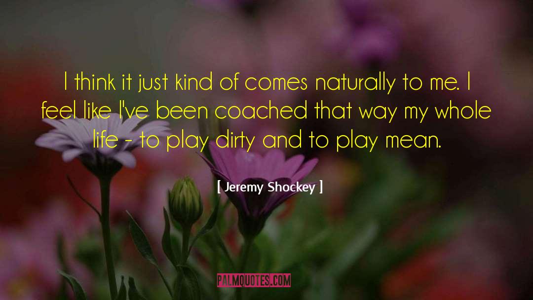 Jeremy Shockey Quotes: I think it just kind