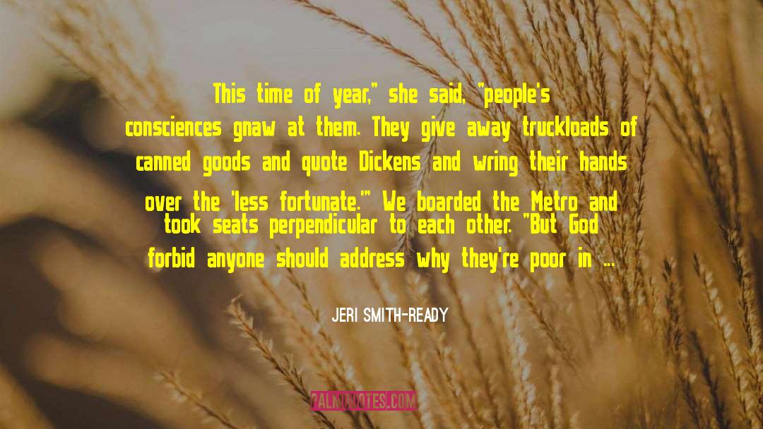 Jeri Smith-Ready Quotes: This time of year,