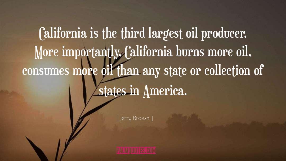Jerry Brown Quotes: California is the third largest