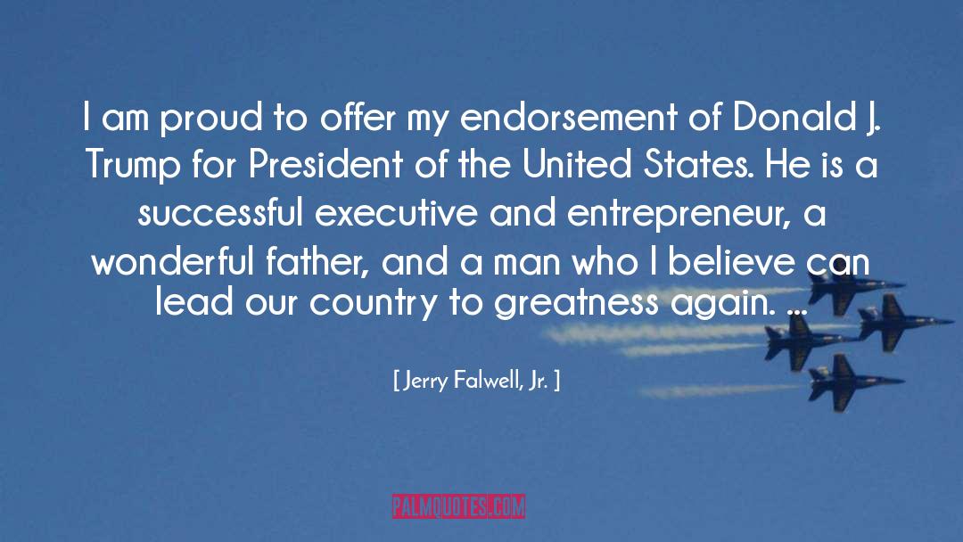 Jerry Falwell, Jr. Quotes: I am proud to offer