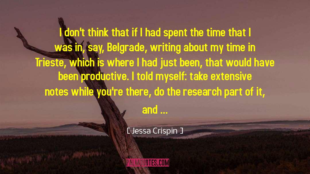 Jessa Crispin Quotes: I don't think that if