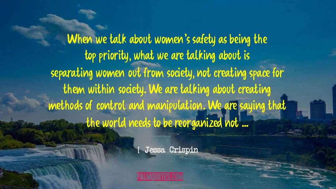 Jessa Crispin Quotes: When we talk about women's