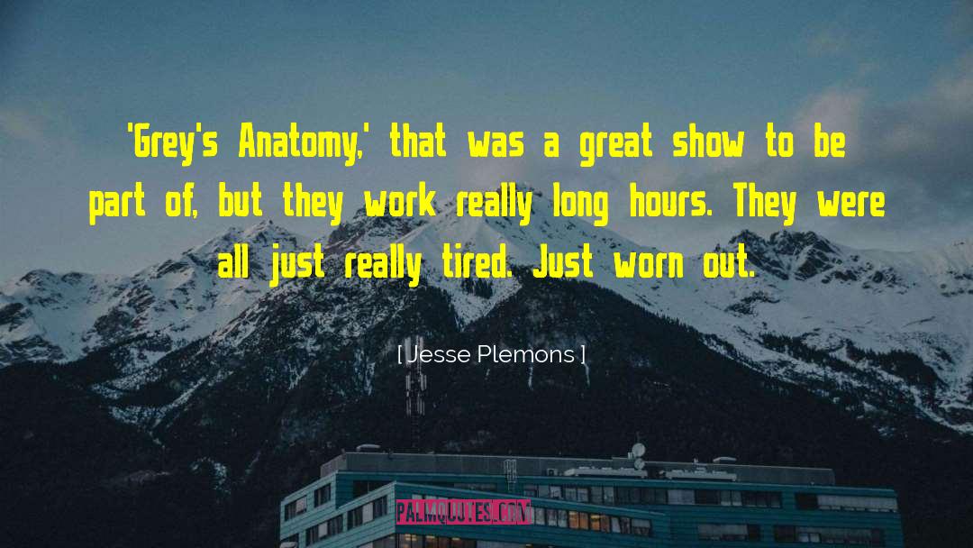 Jesse Plemons Quotes: 'Grey's Anatomy,' that was a