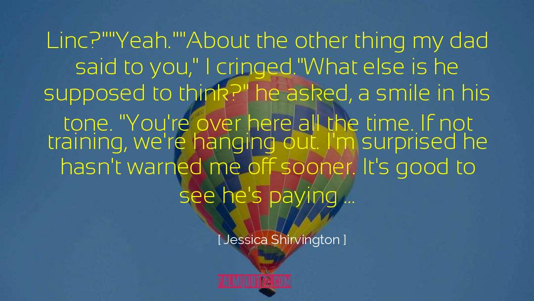 Jessica Shirvington Quotes: Linc?