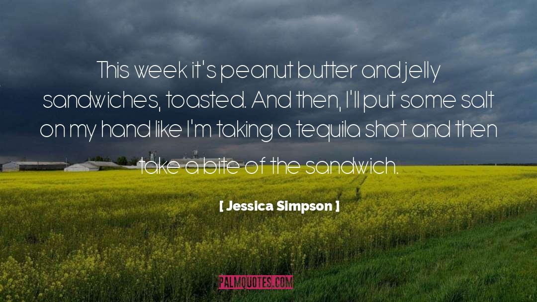 Jessica Simpson Quotes: This week it's peanut butter