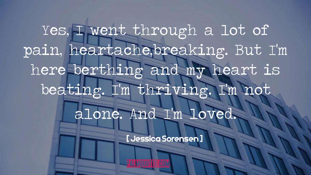 Jessica Sorensen Quotes: Yes, I went through a