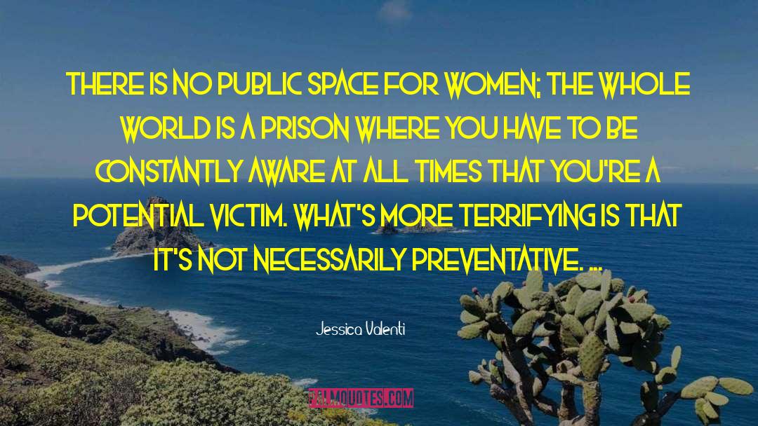 Jessica Valenti Quotes: There is no public space
