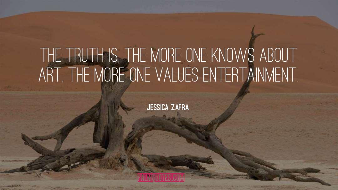 Jessica Zafra Quotes: The truth is, the more