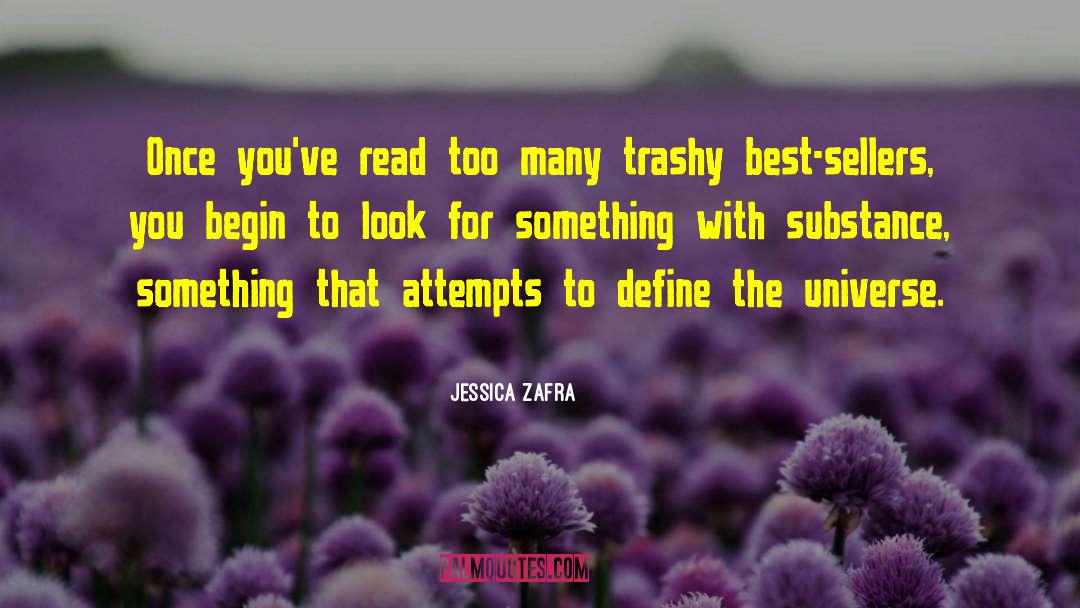 Jessica Zafra Quotes: Once you've read too many