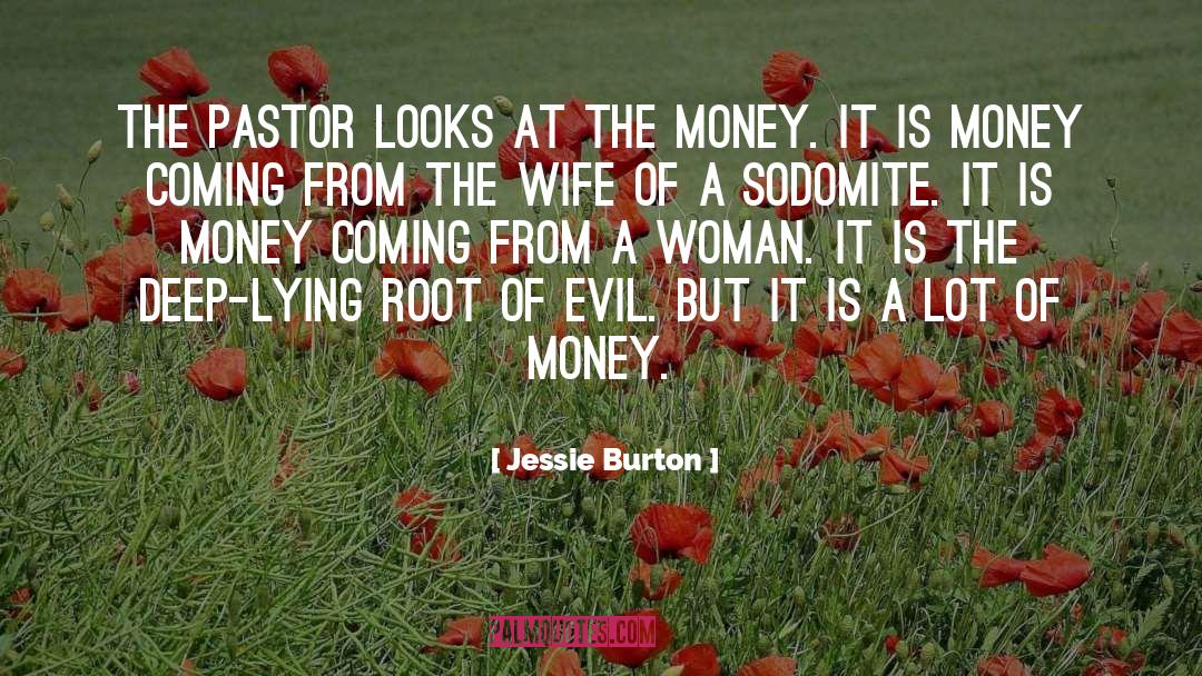 Jessie Burton Quotes: The pastor looks at the