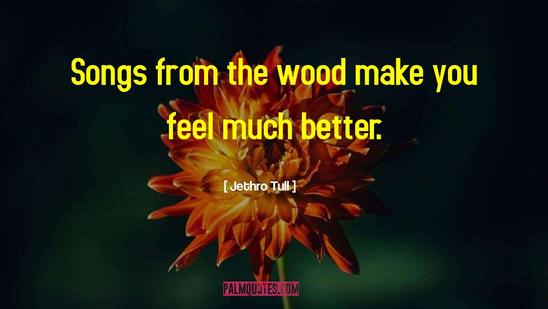 Jethro Tull Quotes: Songs from the wood make