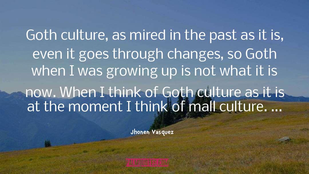 Jhonen Vasquez Quotes: Goth culture, as mired in