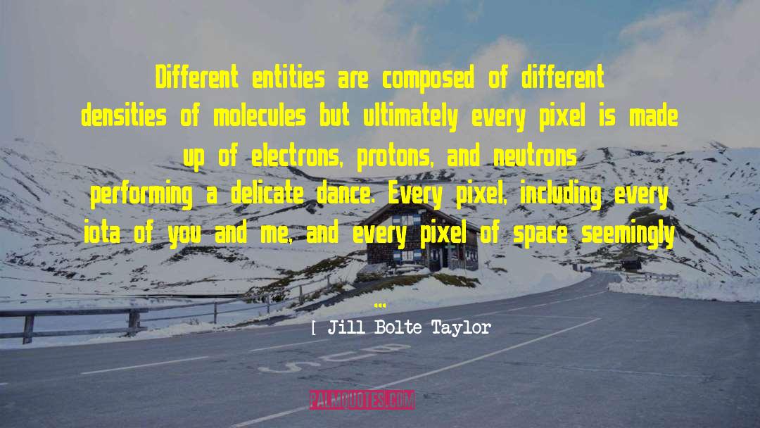 Jill Bolte Taylor Quotes: Different entities are composed of