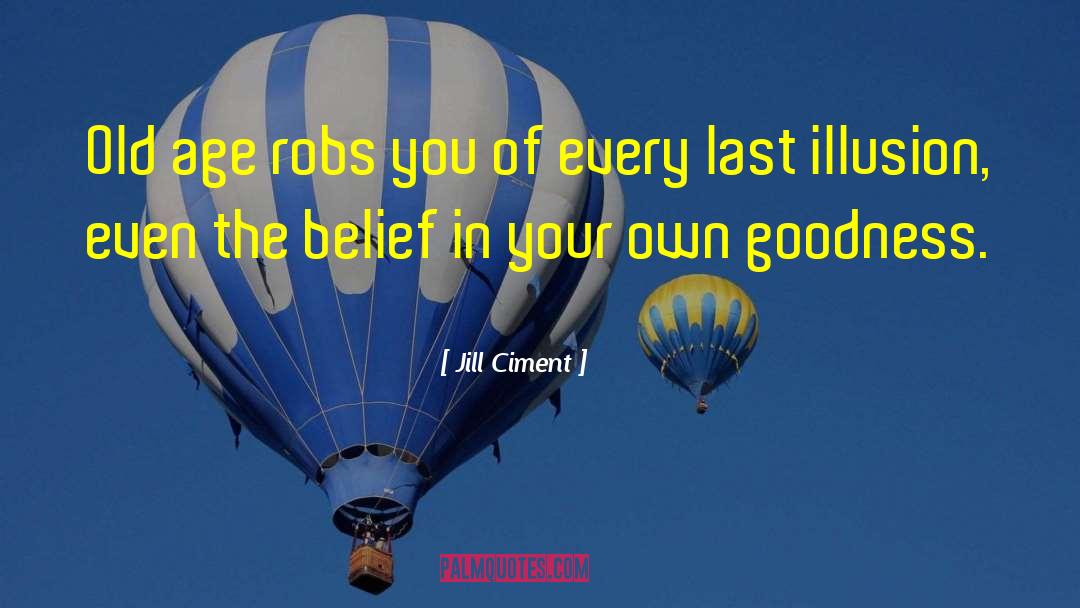 Jill Ciment Quotes: Old age robs you of