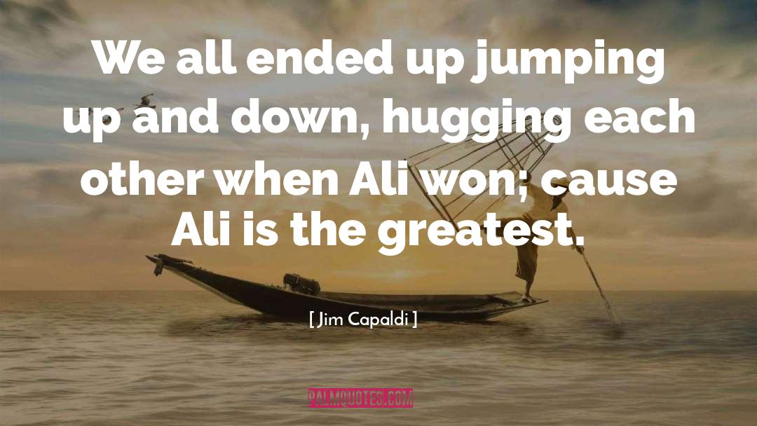 Jim Capaldi Quotes: We all ended up jumping