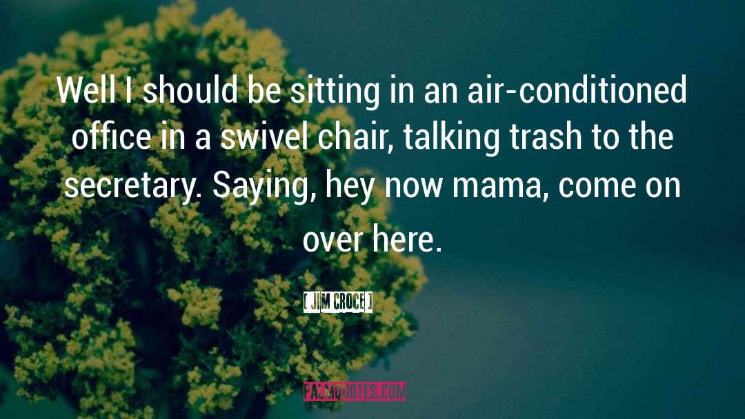 Jim Croce Quotes: Well I should be sitting
