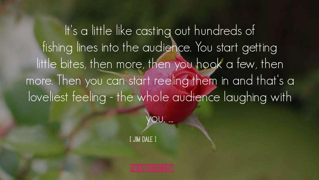 Jim Dale Quotes: It's a little like casting