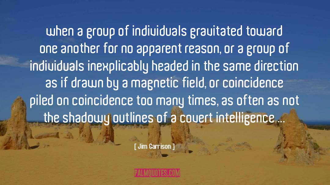 Jim Garrison Quotes: when a group of individuals