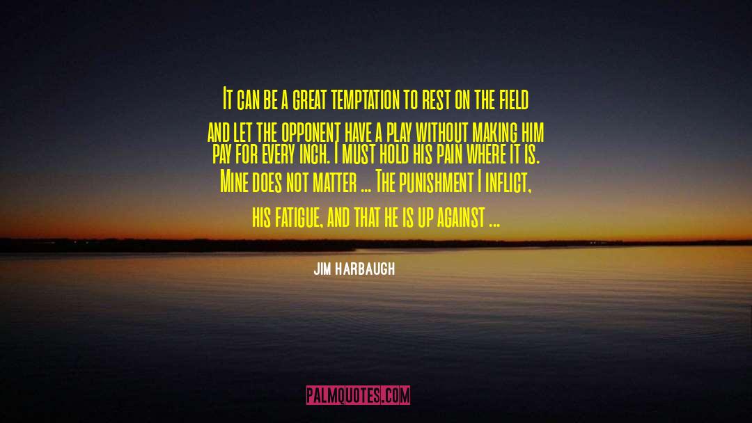 Jim Harbaugh Quotes: It can be a great