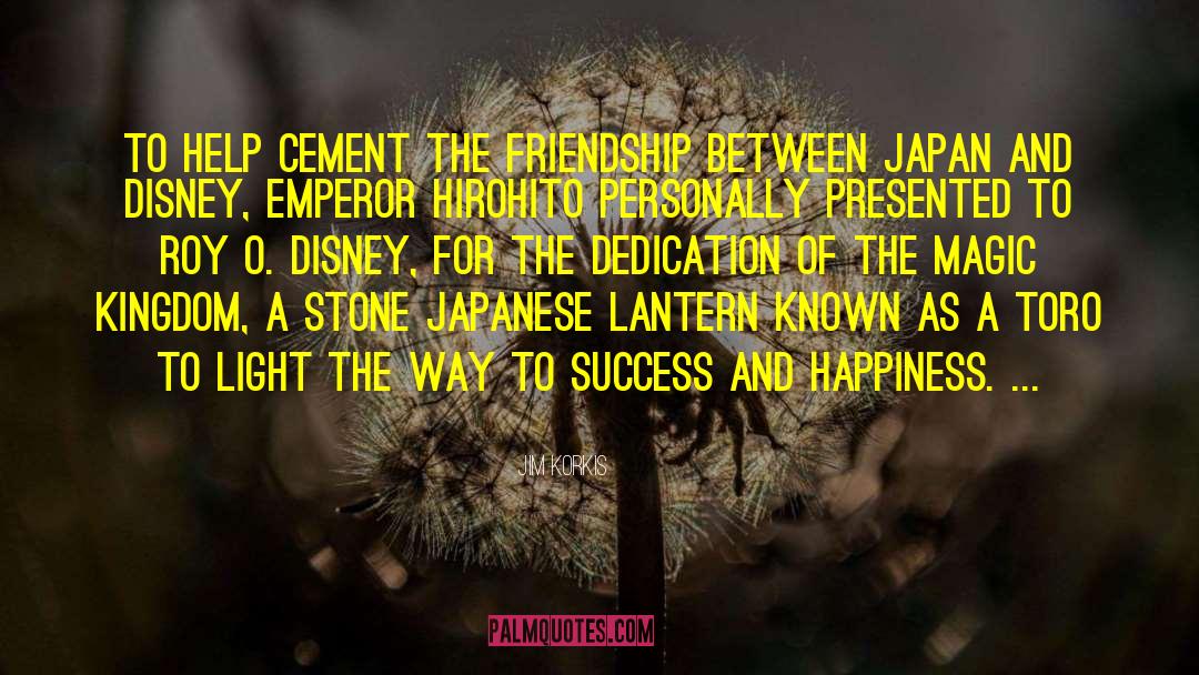 Jim Korkis Quotes: To help cement the friendship