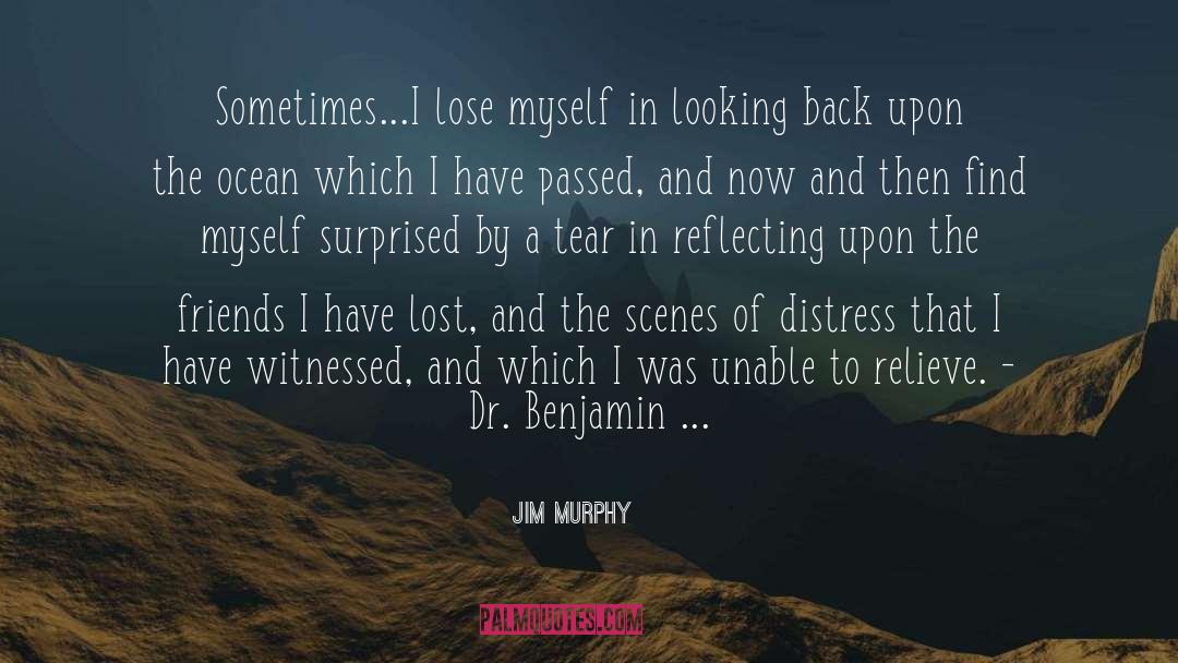 Jim Murphy Quotes: Sometimes...I lose myself in looking