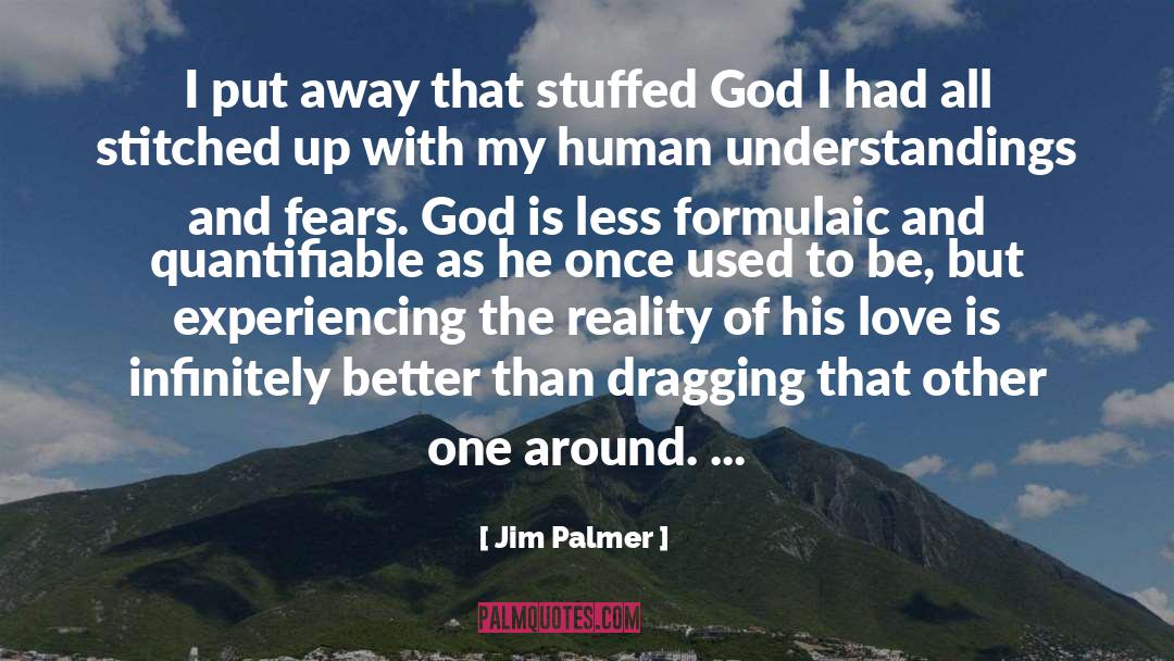 Jim   Palmer Quotes: I put away that stuffed