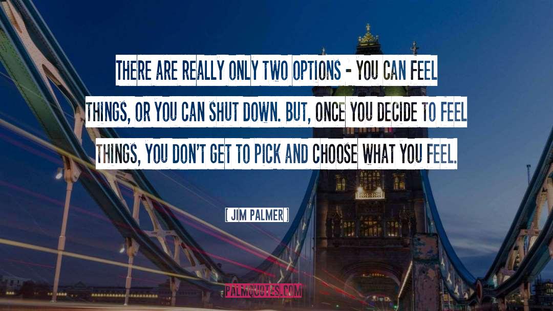 Jim   Palmer Quotes: There are really only two