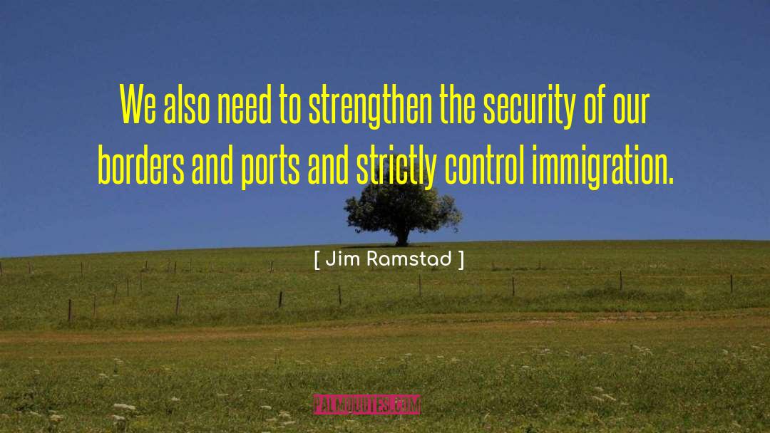 Jim Ramstad Quotes: We also need to strengthen