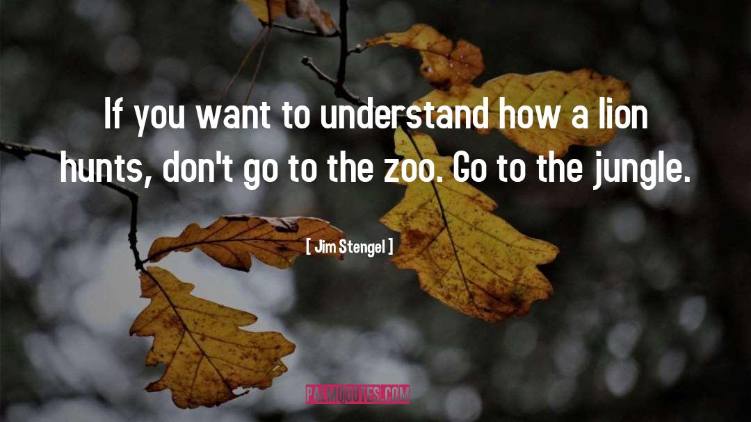 Jim Stengel Quotes: If you want to understand