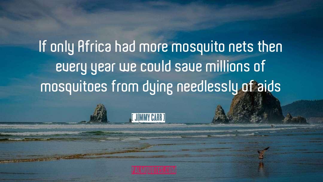 Jimmy Carr Quotes: If only Africa had more