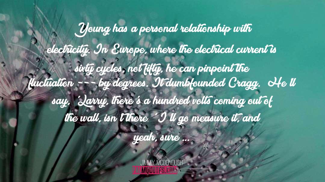 Jimmy McDonough Quotes: Young has a personal relationship