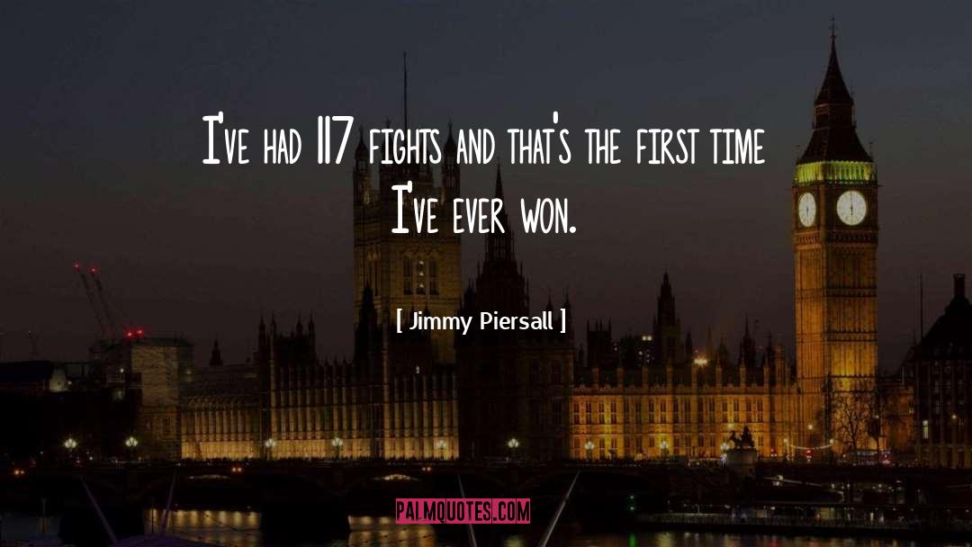 Jimmy Piersall Quotes: I've had 117 fights and