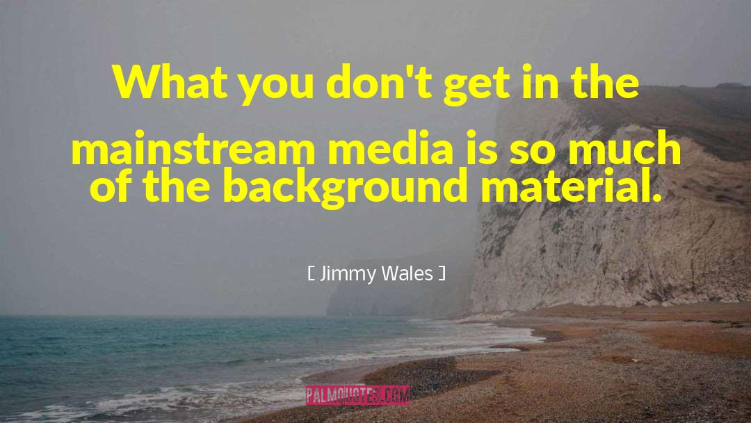 Jimmy Wales Quotes: What you don't get in