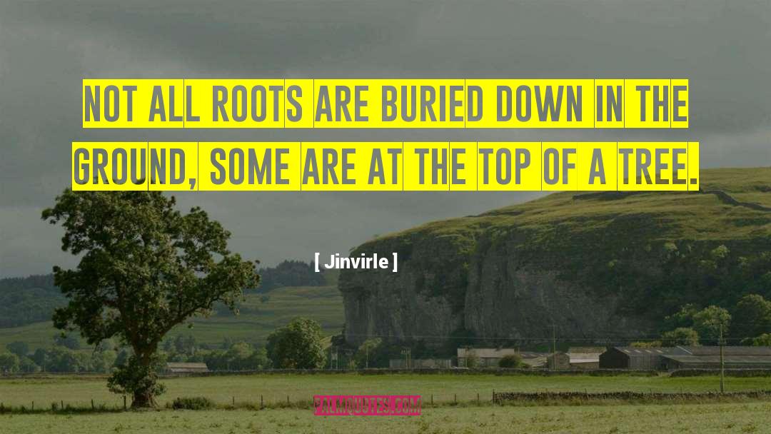 Jinvirle Quotes: Not all roots are buried