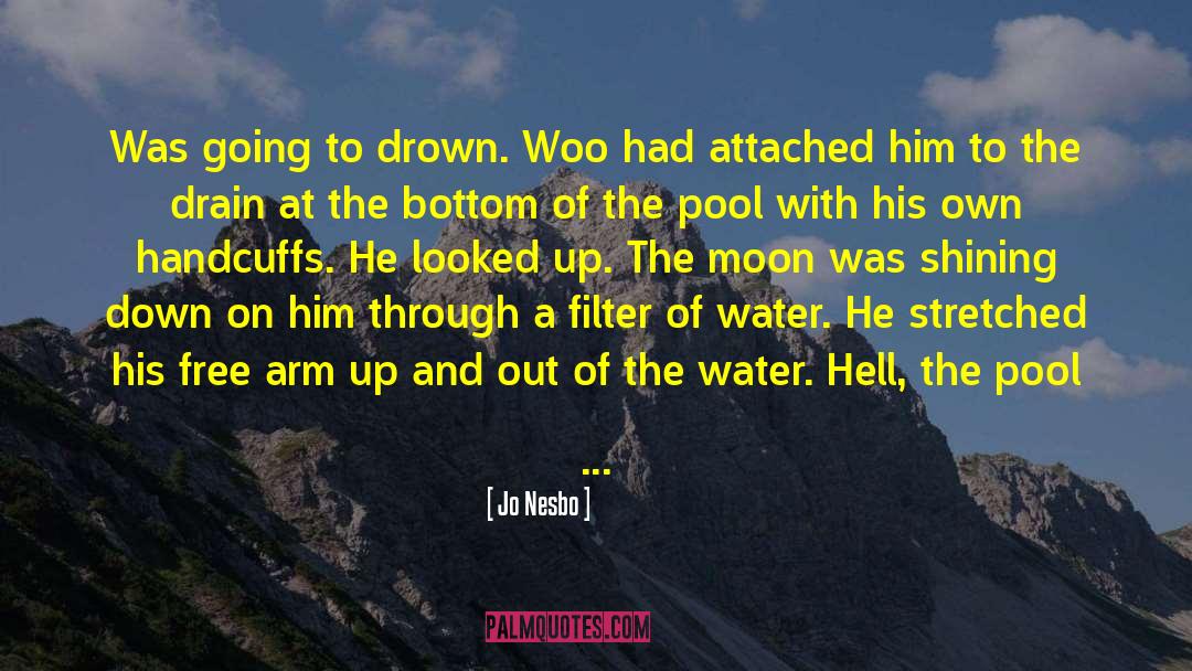 Jo Nesbo Quotes: Was going to drown. Woo