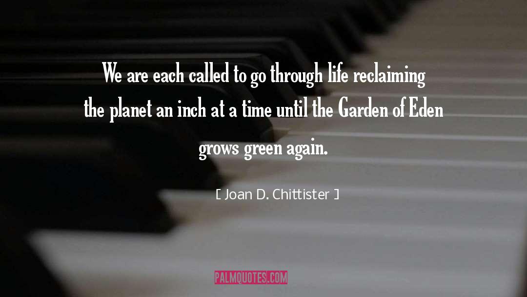 Joan D. Chittister Quotes: We are each called to