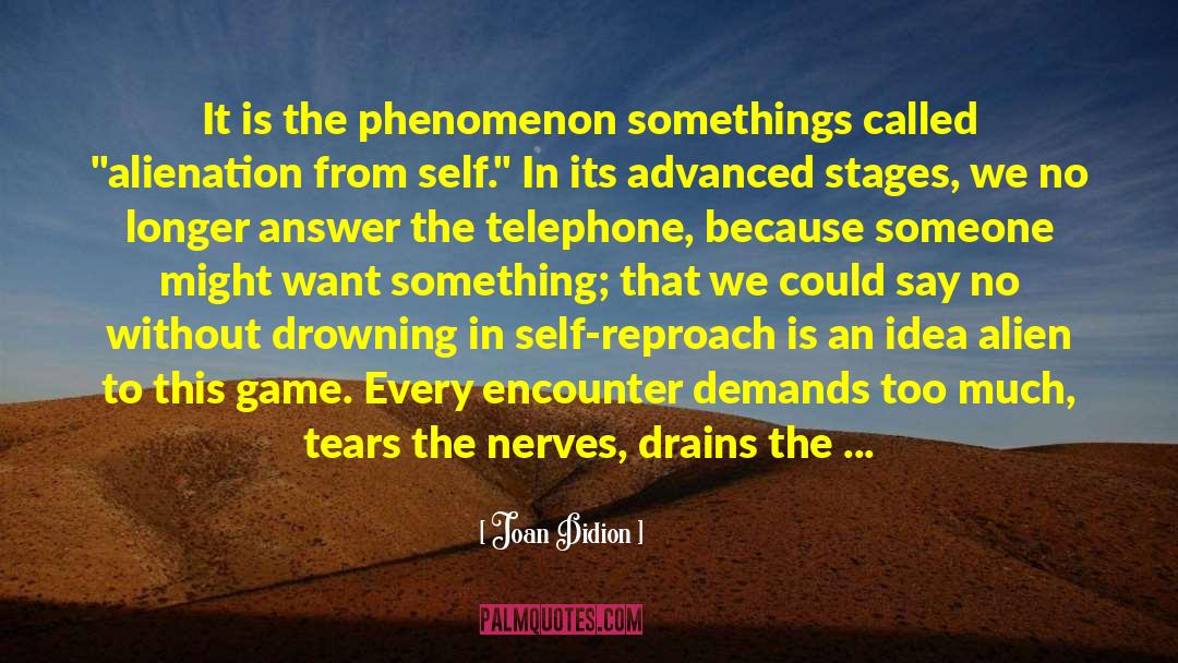 Joan Didion Quotes: It is the phenomenon somethings