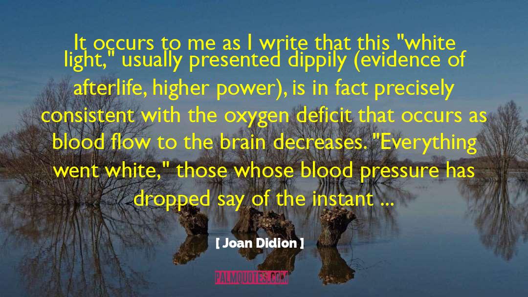 Joan Didion Quotes: It occurs to me as