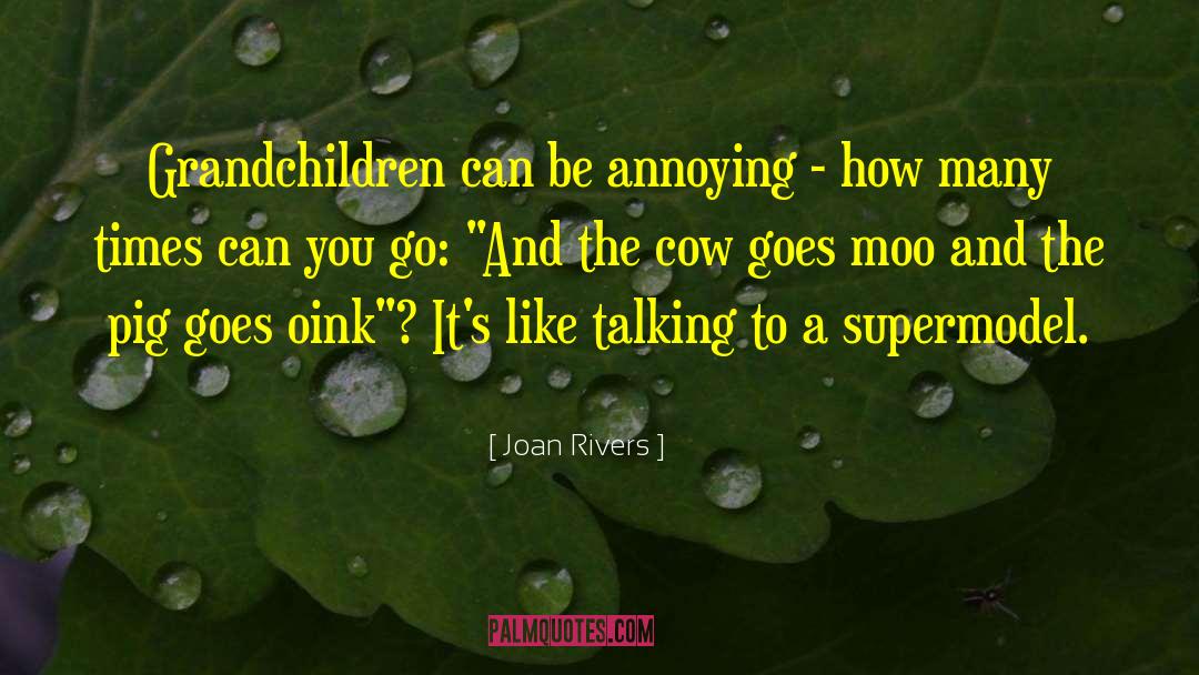 Joan Rivers Quotes: Grandchildren can be annoying -