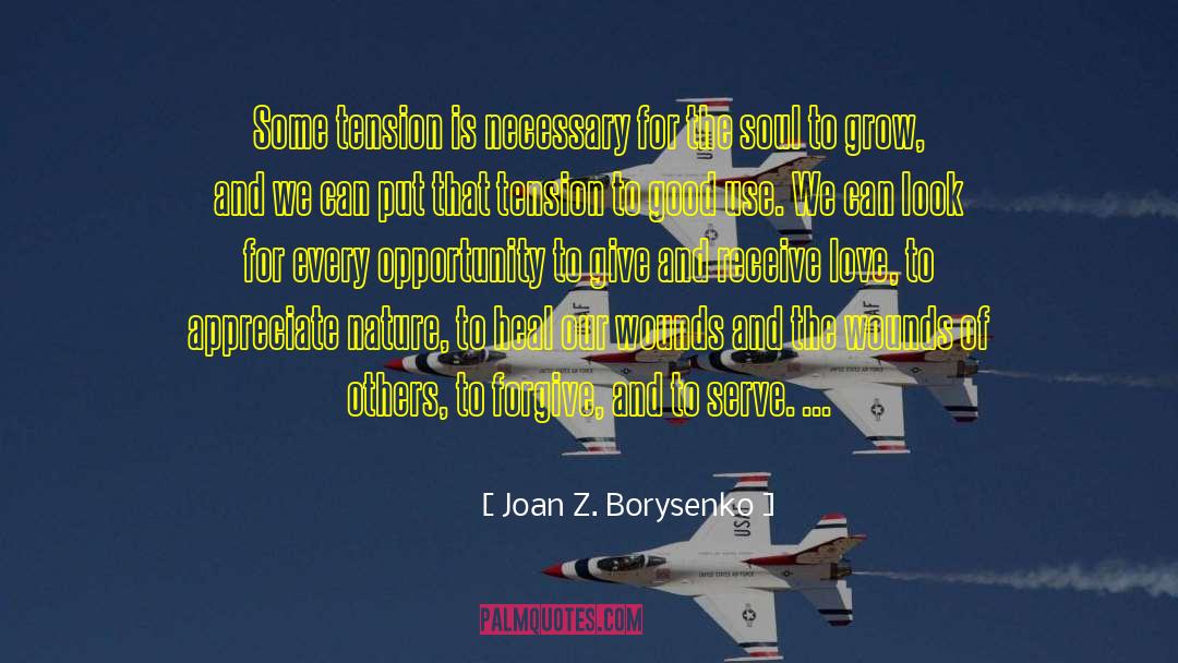 Joan Z. Borysenko Quotes: Some tension is necessary for