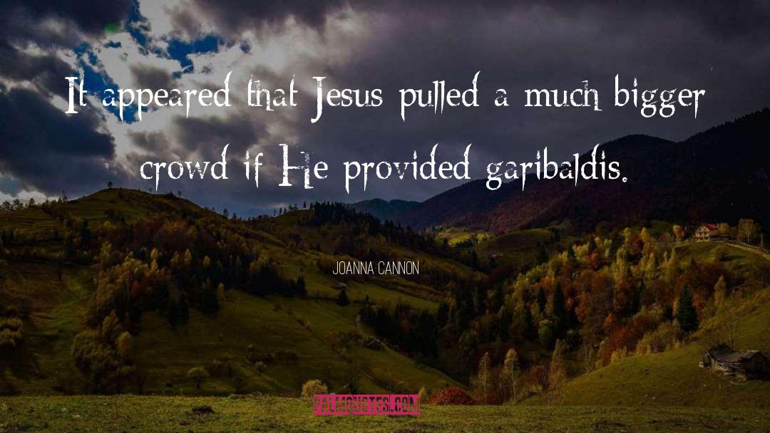 Joanna  Cannon Quotes: It appeared that Jesus pulled