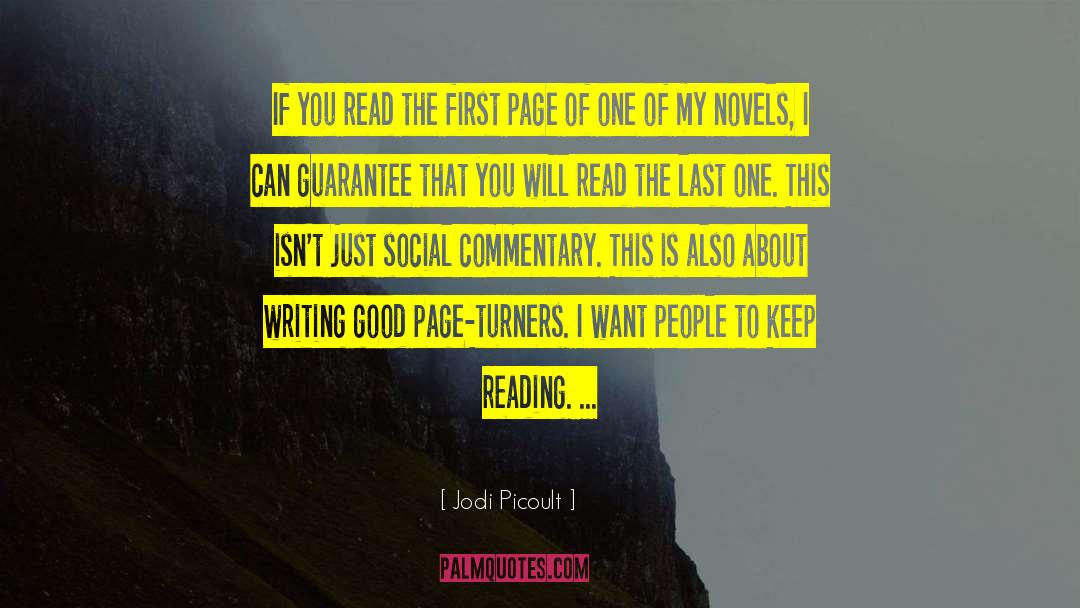 Jodi Picoult Quotes: If you read the first