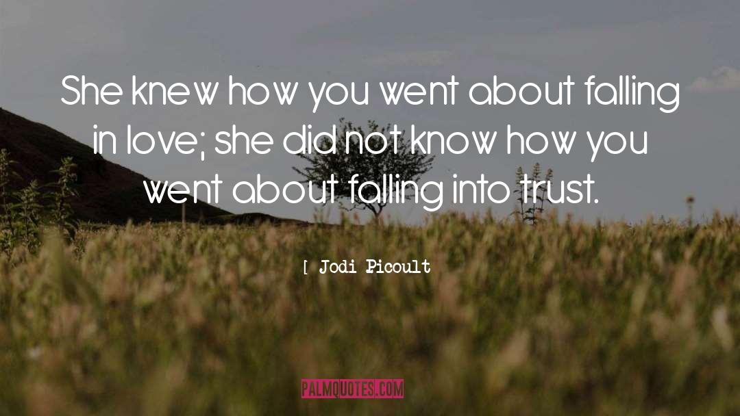 Jodi Picoult Quotes: She knew how you went