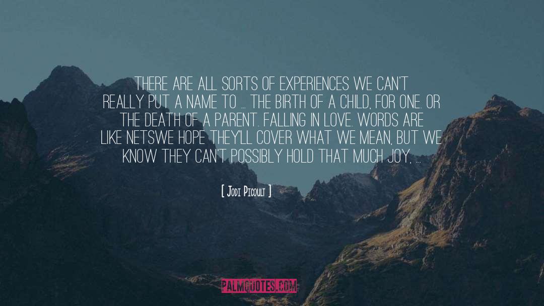 Jodi Picoult Quotes: There are all sorts of