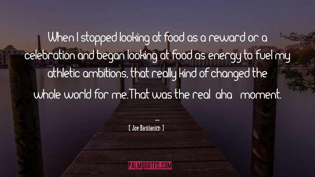 Joe Bastianich Quotes: When I stopped looking at