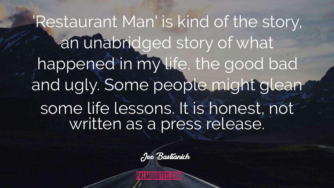 Joe Bastianich Quotes: 'Restaurant Man' is kind of