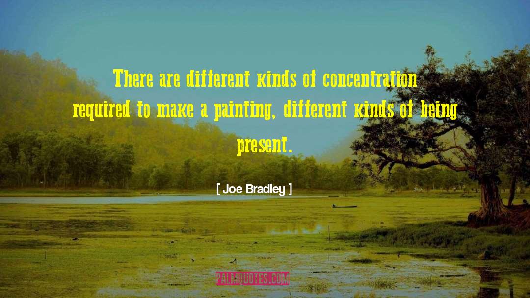 Joe Bradley Quotes: There are different kinds of